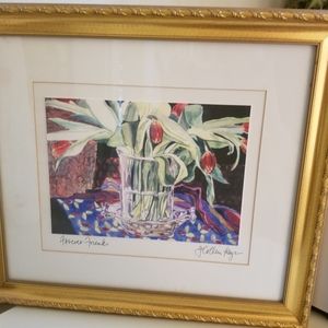 Original framed Warercolor